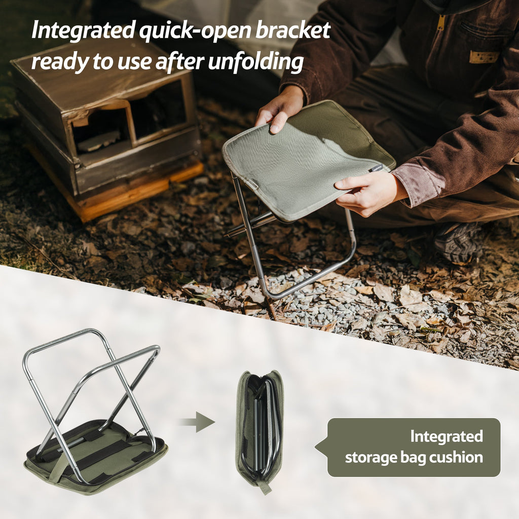 PeakLite™ XL01 Ultralight Folding Camping Stool