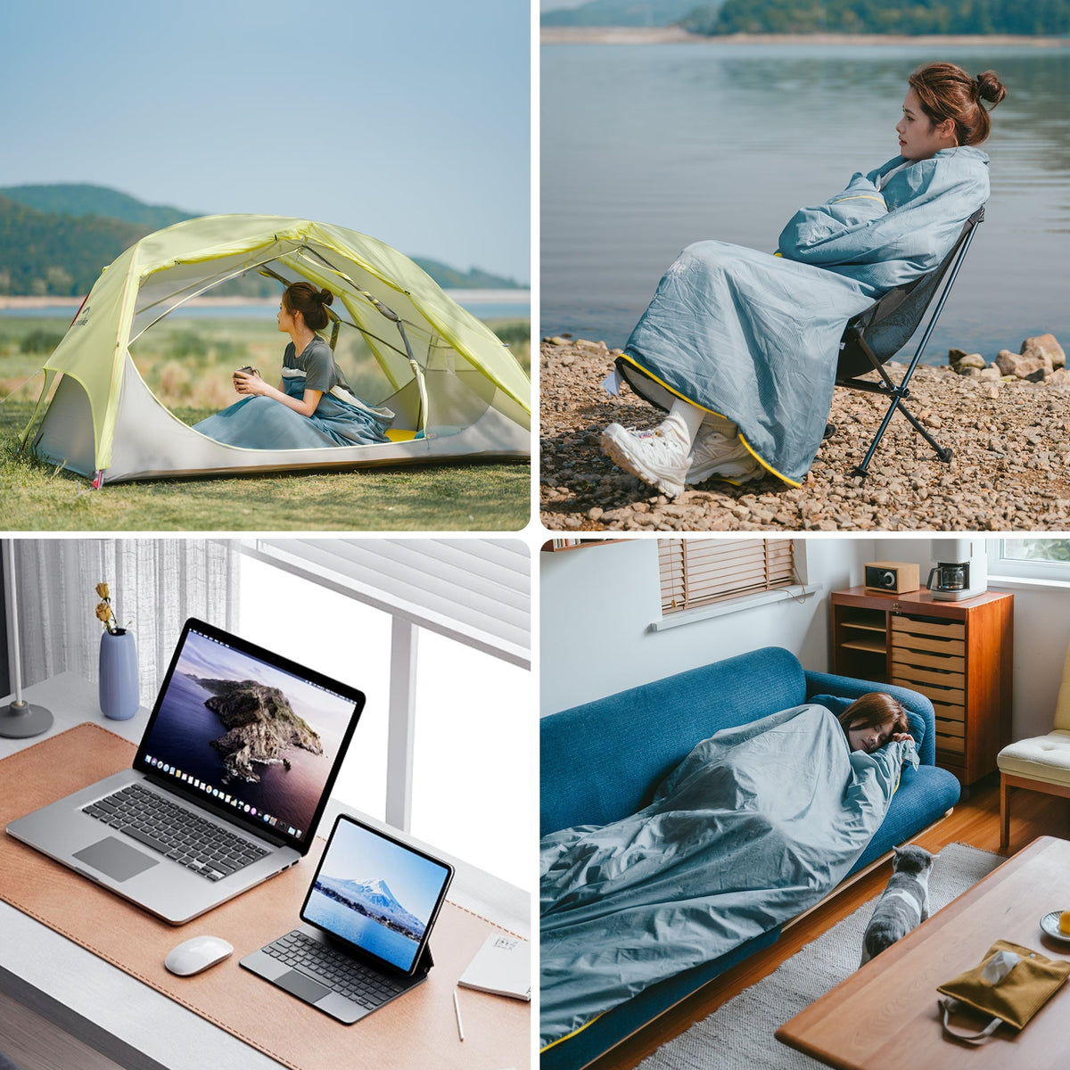 NatureSea™ Lightweight Comfortable Sleeping Bag 51.8°F / 11°C