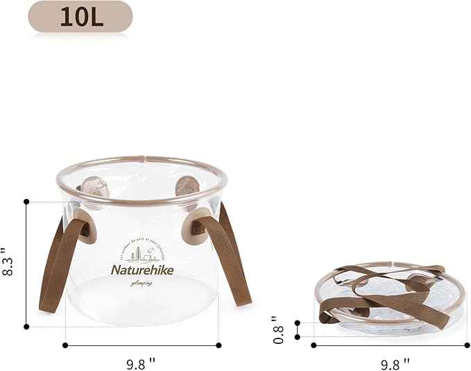 Naturehike Foldable Waterproof Round Camping Bucket