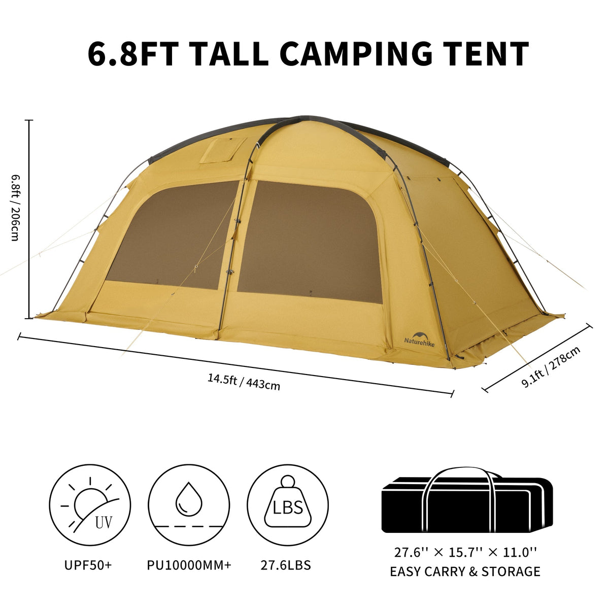 Dune™ 10.9 Pro 4-Person Hot Tent
